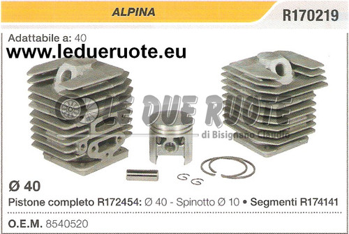 8540520 cylinder and piston - and,