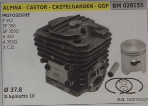 18307002 complete piston - 18307002,