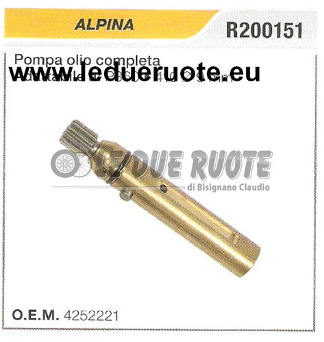 4252221 complete oil - oil, pump